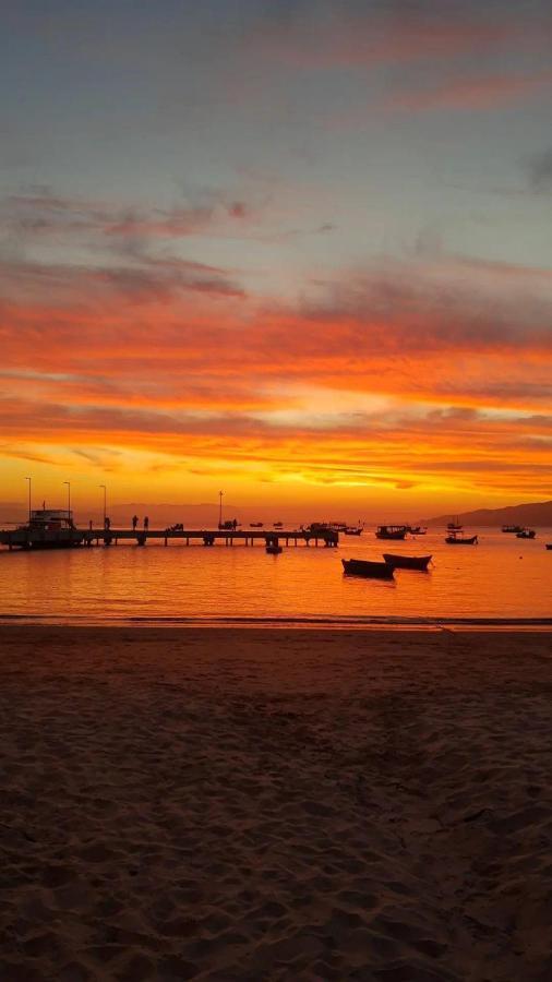 Casa Com Por Do Sol Em Canto Grande - Casa Beira Mar بومبينهاس المظهر الخارجي الصورة