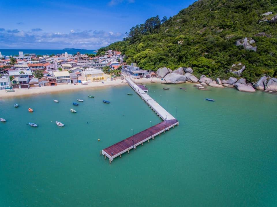 Casa Com Por Do Sol Em Canto Grande - Casa Beira Mar بومبينهاس المظهر الخارجي الصورة